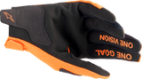 Guantes ALPINESTARS Radar para jóvenes - Naranja intenso/Negro - Mediano 3541824-411-M