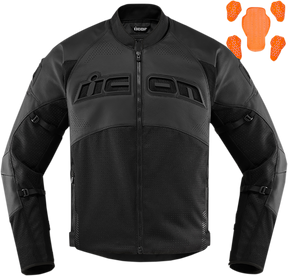 ICON Contra2™ Perf CE Jacket - Stealth - Small 2810-3660