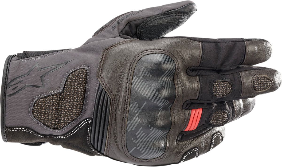 Guantes ALPINESTARS Corozal V2 Drystar® - Marrón/Negro/Gris Oscuro - XL 3525821-1086-XL