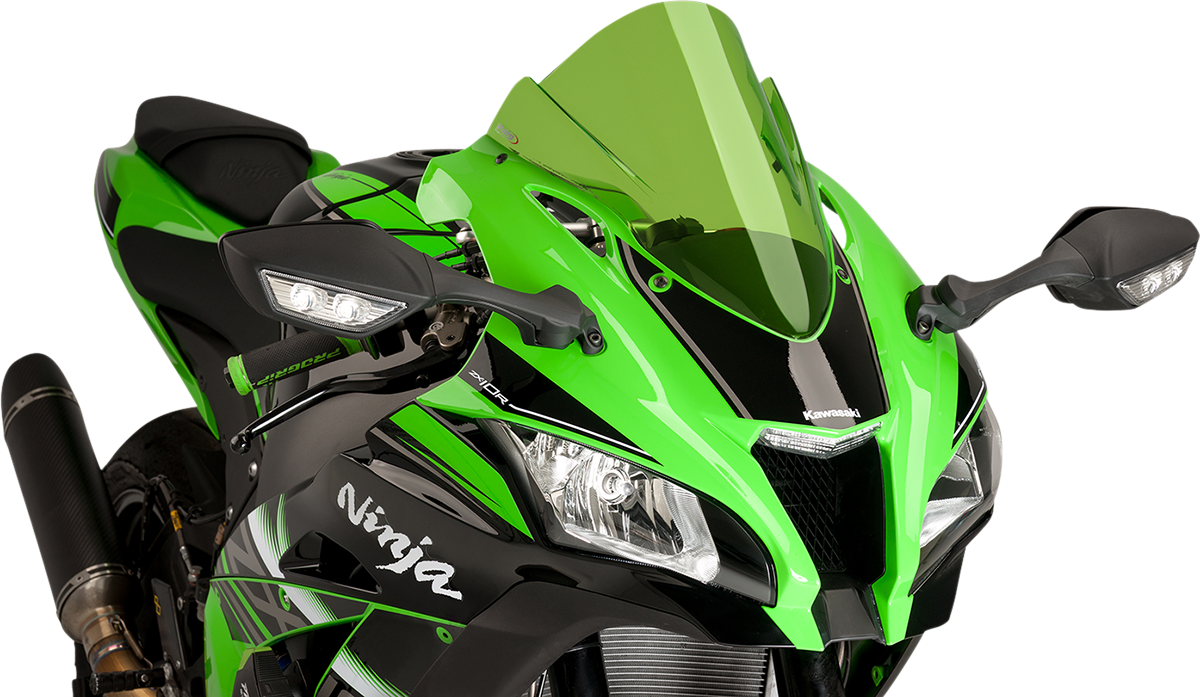 Cúpula PUIG HI-TECH PARTS Race - Verde - Kawasaki 8912V 