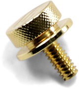 Perilla de asiento SADDLEMEN 1-1/4"-20 - Dorada 8909GO 