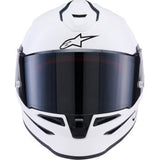 ALPINESTARS Supertech R7 Helmet - 22.06 - Solid - Gloss White - Large  8202126-2180-L