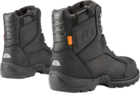 ICON Stormhawk Boots - Black - Size 11.5 3403-1157