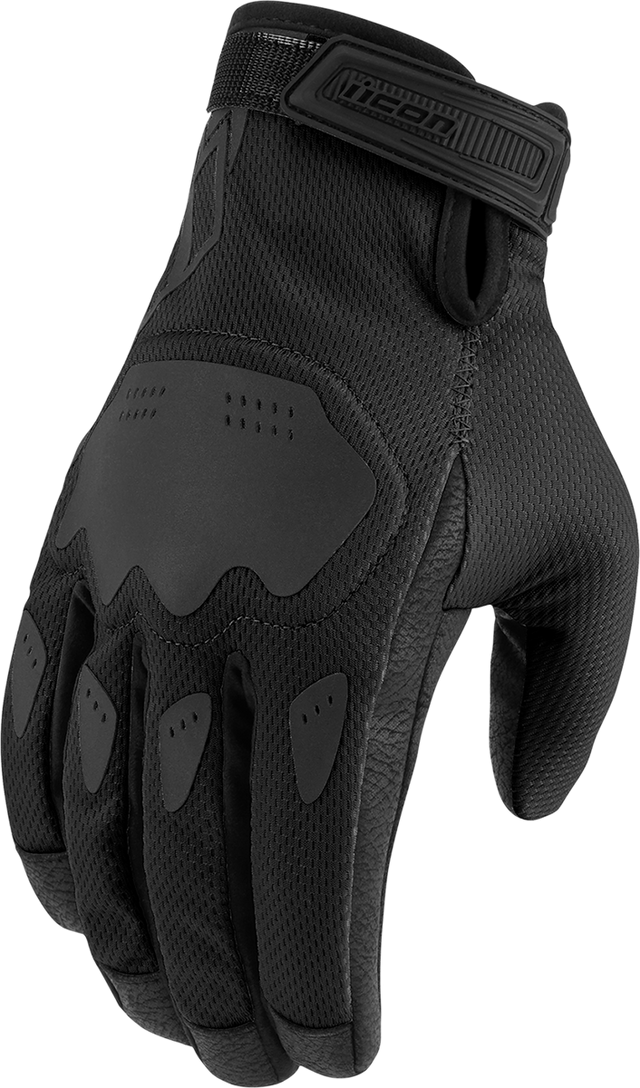 ICON Women's Hooligan™ CE Gloves - Black - Large 3302-0846