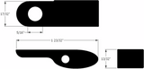 Intermitente para motocicleta KODLIN con luz de marcha - Universal - Negro K68510