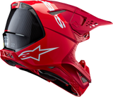 Casco de motocicleta ALPINESTARS Supertech M10 - Flood - MIPS® - Rojo Fluo/Rojo - XL 8301023-3003-XL