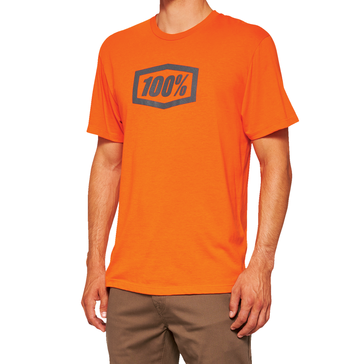 Camiseta 100% Icon - Naranja - Talla grande 20000-00042