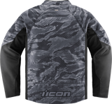Chaqueta ICON Hooligan CE Tiger's Blood - Gris - XL 2820-6162