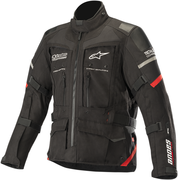 ALPINESTARS Andes Pro Drystar® Jacket - Black/Red - Small 3207119