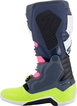 Botas ALPINESTARS Tech 7 - Negro/Rosa/Blanco/Amarillo - Talla 10 (EE. UU.) 2012014-9076-10