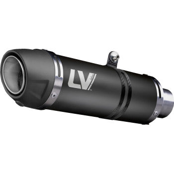 3389EBU LEOVINCE GP Corsa EVO Slip-On Muffler - Black Edition
