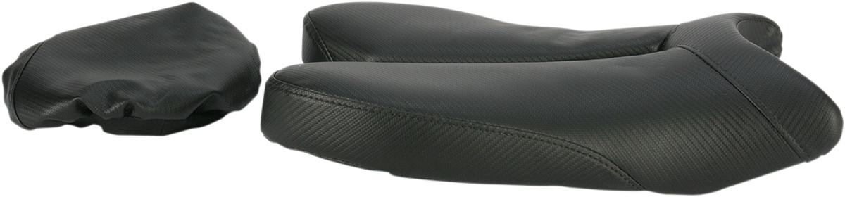 Asiento deportivo SADDLEMEN Gel Channel Track de fibra de carbono - Negro - R6 0810-Y117 