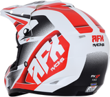 Casco de motocicleta AFX FX-17 - Force - Blanco perla/Rojo - Talla pequeña 0110-5244 