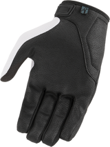 Guantes ICON Hooligan™ CE - Blanco - Grande 3301-4392