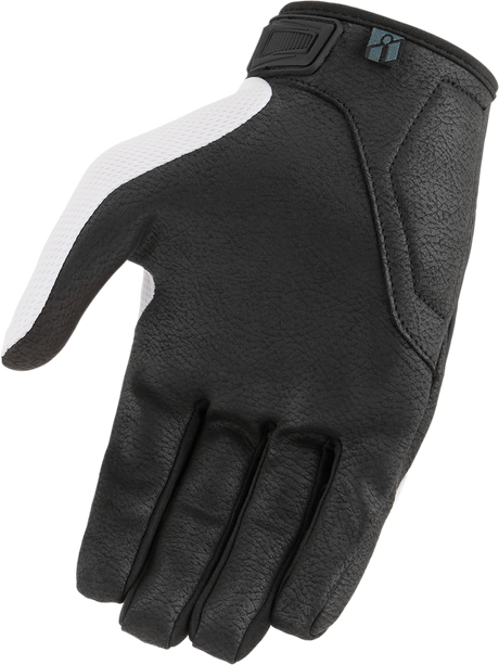 ICON Hooligan™ CE Gloves - White - Large 3301-4392