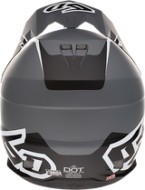 6D ATR-1 Motorcycle Helmet - Stealth - White - Medium 10-4616