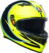 Casco de moto AGV K3 - Rossi WT Phillip Island 2005 - Grande 2118381004002L