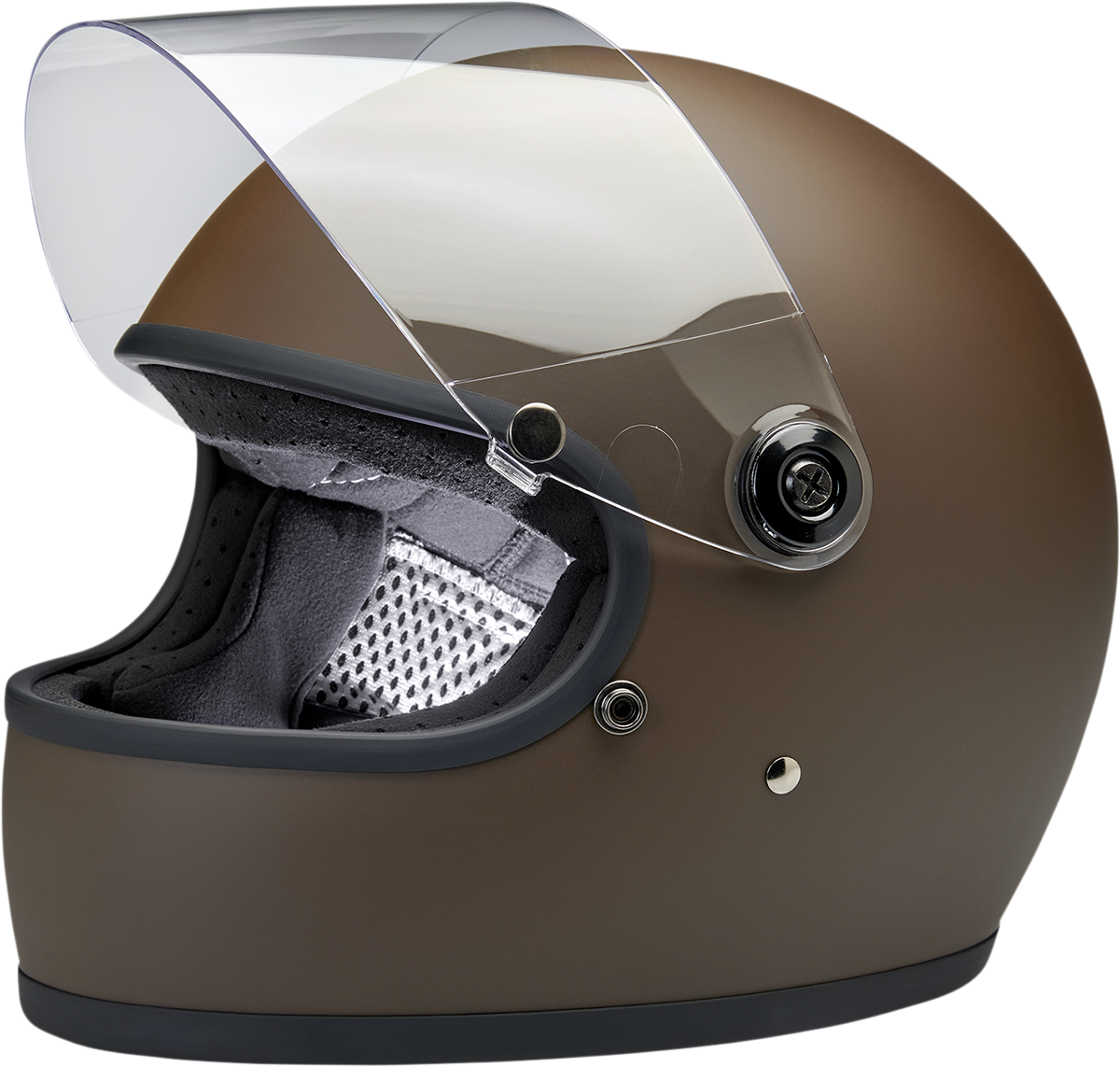 BILTWELL Gringo S Helmet - Flat Chocolate