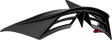 ICON Domain™ OTT Rear Spoiler - Rubatone Black 0133-1410