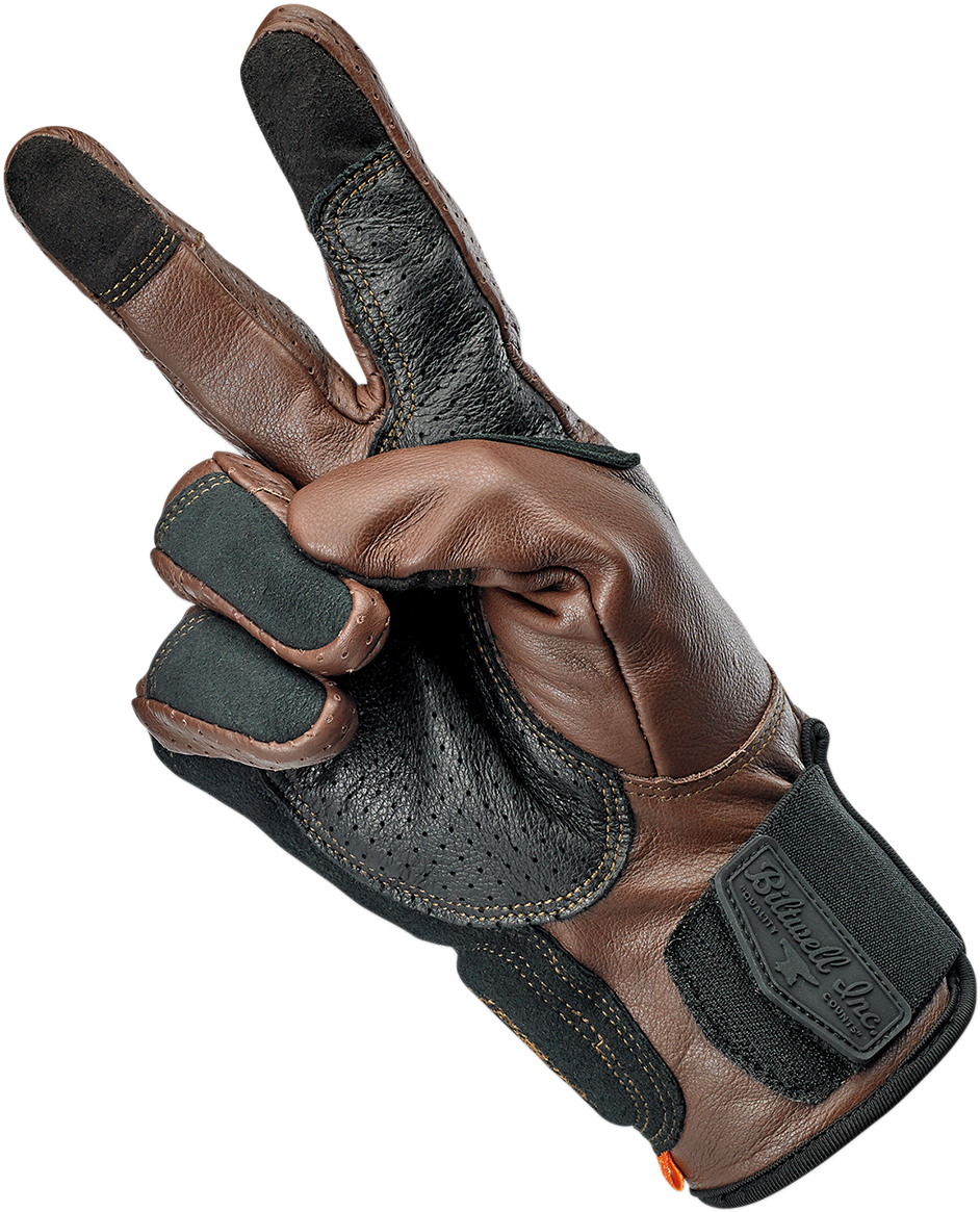 Guantes BILTWELL Borrego - Chocolate/Negro - XS 1506-0201-301 