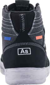 Zapatos ALPINESTARS Ageless - Negro/Blanco - Talla 12 de EE. UU. 2654922153112