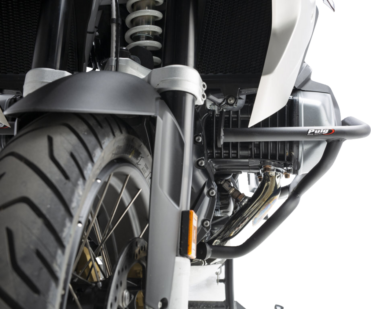 Protectores de motor PUIG HI-TECH PARTS - Negro 2249N 