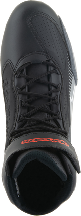 Zapatillas ALPINESTARS Faster-3 - Negro/Gris/Rojo - Talla 10 de EE. UU. 2510219-1130-10