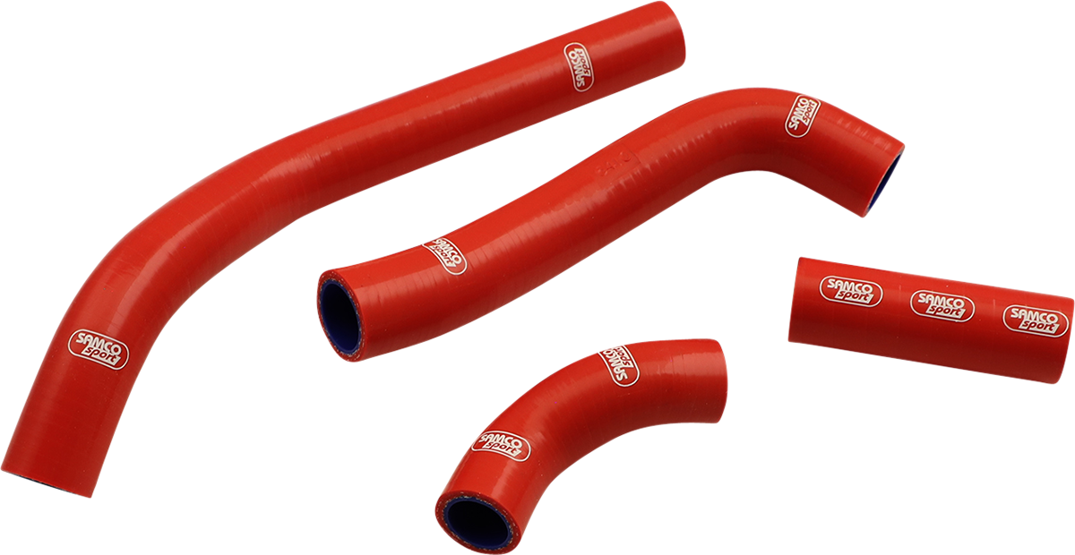 Kit de mangueras de radiador Race Fit de MOOSE RACING - Rojo - Honda HON-124 RD