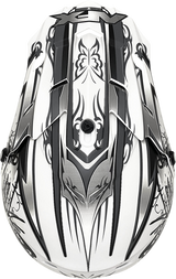 AFX FX-17 Motorcycle Helmet - Butterfly - Matte White - XS 0110-7126