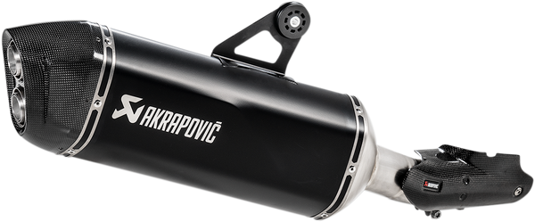 BMW R1250GS純正オプション Akrapovic スリップオン チタン製 BMW R1250GS / Adventure 2019-2024 Exhaust Akrapovic Race Black