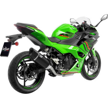 yu　ライフエッセンス LEOVINCE LV-14 R Slip-On Muffler - Black Edition - Z/Ninja 400/500