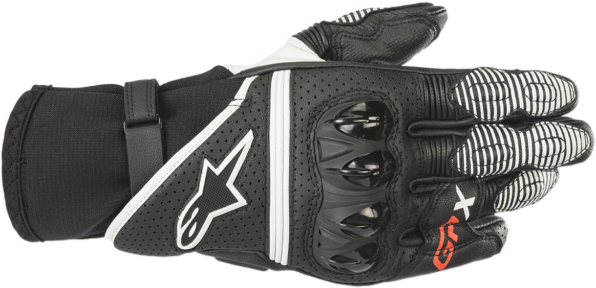 Guantes ALPINESTARS GPX V2 - Negro/Blanco - 3XL 3567219-12-3XL