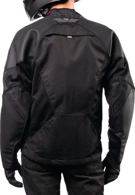 ICON Mesh AF™ Leather Jacket - Black - 2XL 2810-3901