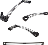 Kit de control de pie de corte profundo ARLEN NESS con palanca de cambios - Negro 420-108 