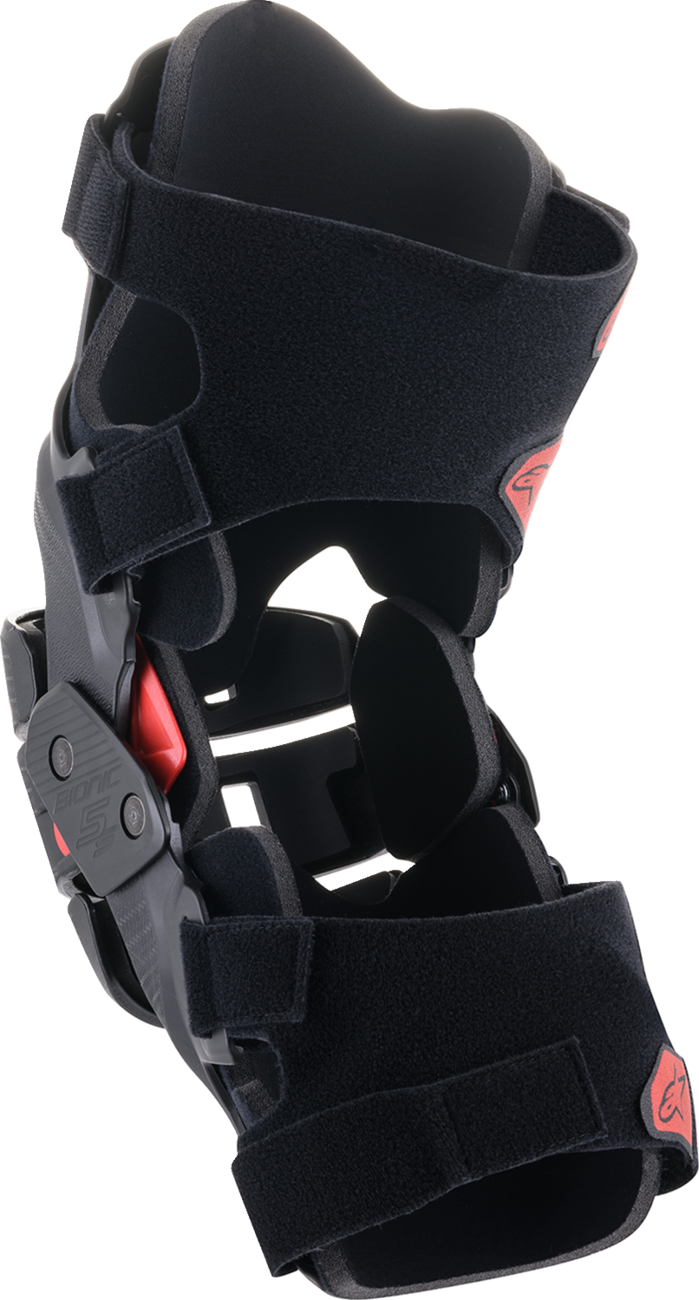 Rodilleras ALPINESTARS Youth Bionic 5S - Negro/Rojo 6540520-13