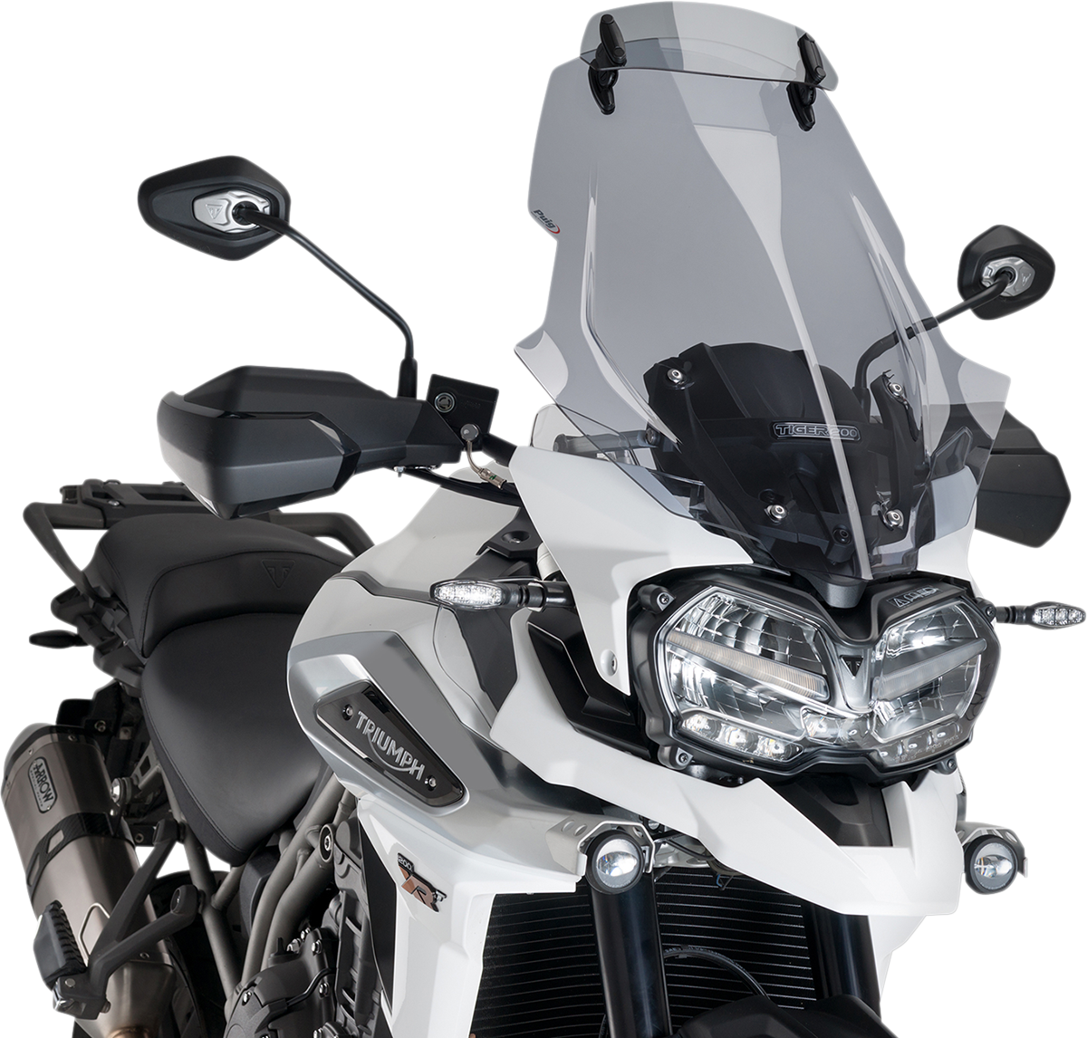 Cúpula Touring PUIG HI-TECH PARTS con visera - Ahumada 9614H