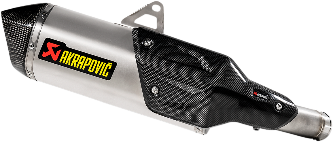 AKRAPOVIC Slip-On Exhaust Kawasaki Versys 1000 2019-2023, Titanium S-K10SO22-HWT 1811-3706