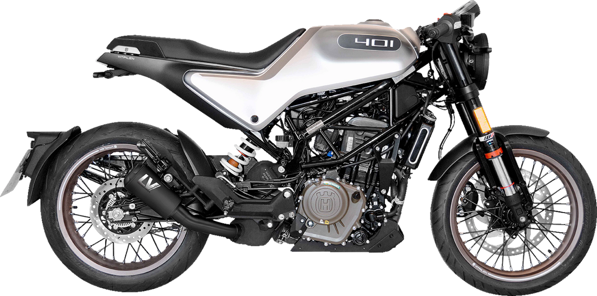 Silenciador Slip-On LEOVINCE LV-10 Husqvarna Vitpilen/Svartpilen 401 2020-2023 15242FB