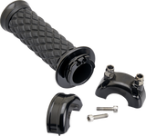 Puños BILTWELL - Alumicore - Personalizados - Negros 6606-201-01 