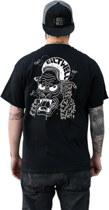 Camiseta BILTWELL Go Ape - Negra - Talla pequeña 8101-051-002 