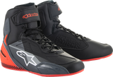 Zapatillas ALPINESTARS Faster-3 - Negro/Gris/Rojo - Talla 13 (EE. UU.) 2510219-1130-13