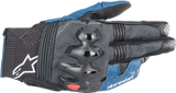 Guantes deportivos ALPINESTARS Morph - Negro/Azul Sodalita - XL 3567122-1711-XL