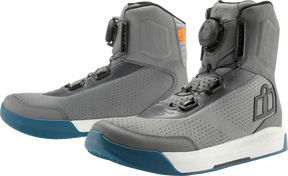 ICON Overlord™ Vented CE Boots - Gray - Size 9 3403-1271