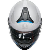 Casco de moto AGV Tourmodular - Frequency - Gris claro/Azul - XL 211251F2OY00615 