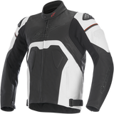 Chaqueta de cuero ALPINESTARS Core - Negro/Blanco - Talla 38 EE. UU. / 48 UE 3101316-12-48