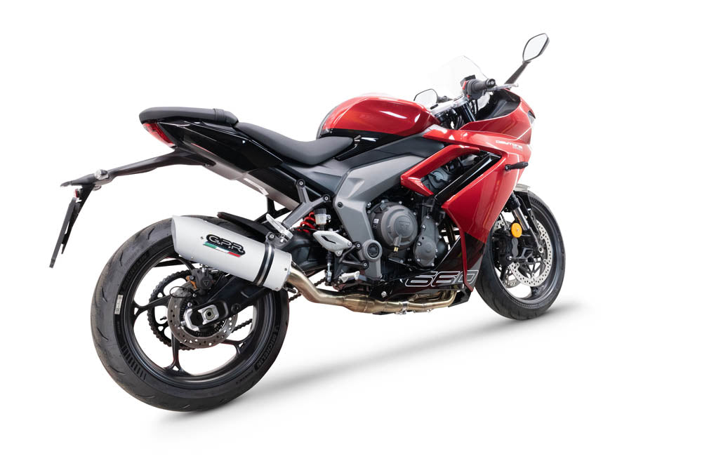 Triumph Daytona 660 2024-2026 Exhaust GPR Full System Albus Ceramic High Level - photo 6