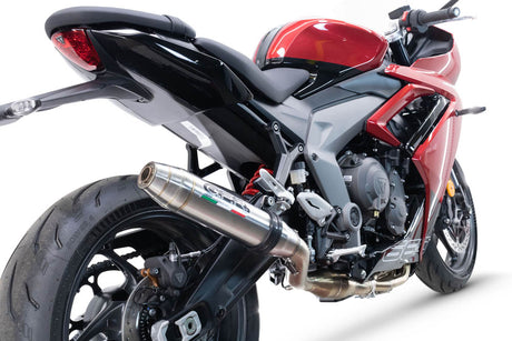 Triumph Daytona 660 2024-2026 Exhaust GPR Full System Deeptone Inox High Level - photo 8