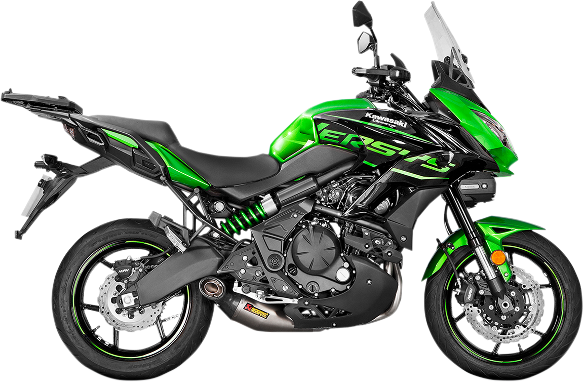 Escape de competición AKRAPOVIC - Titanio KLE 650 Versys 2017-2020 S-K6R10-HEGEHT 1810-2554 