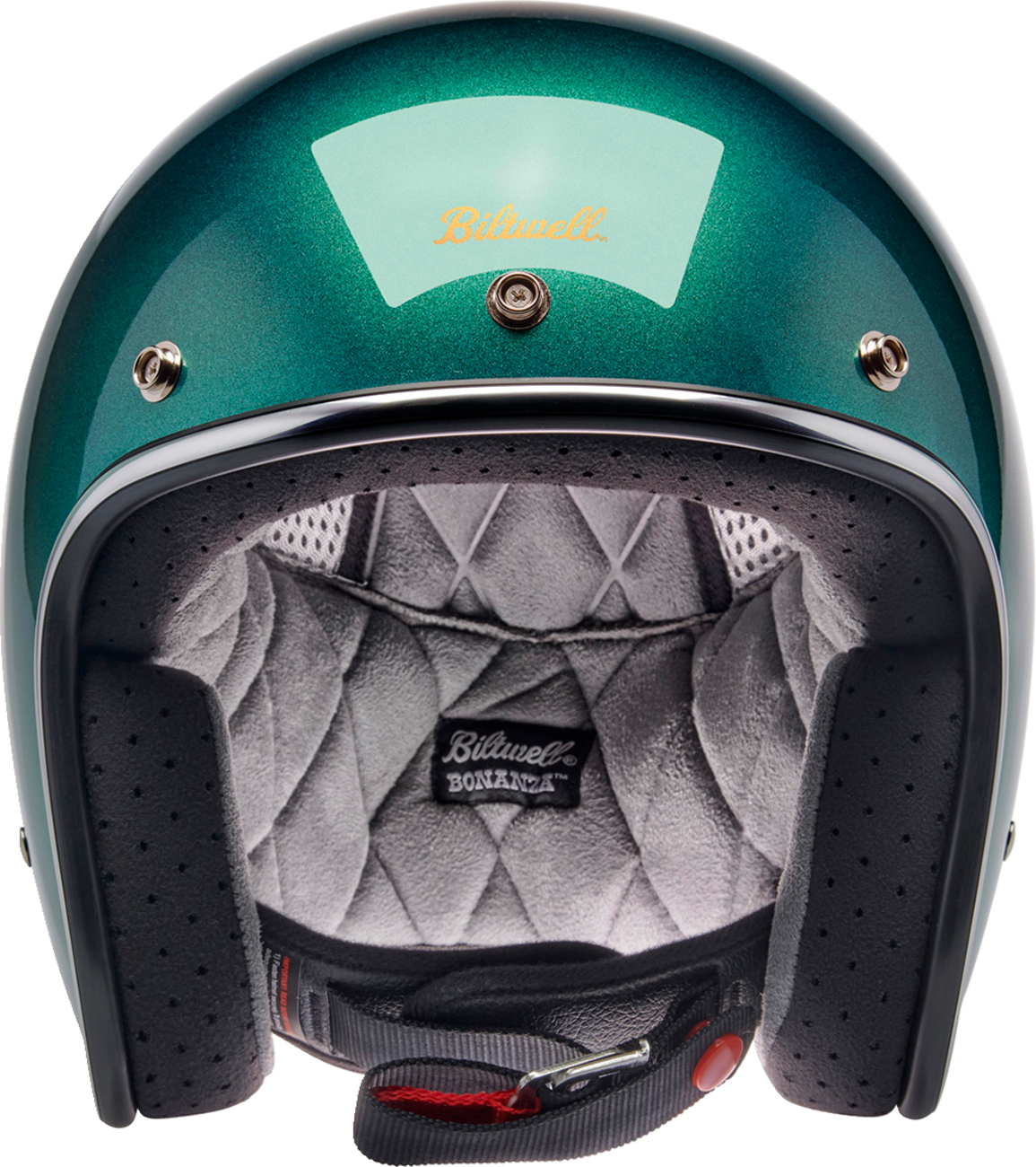 Casco BILTWELL Bonanza - Verde Catalina Metalizado - 2XL 1001-358-206