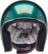 Casco BILTWELL Bonanza - Verde Catalina Metalizado - 2XL 1001-358-206